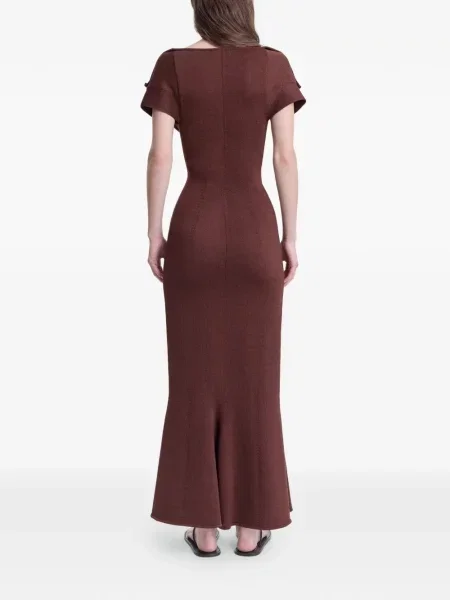 Sukienka maxi Fforme czerwona