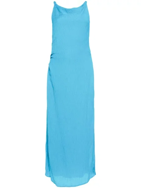 Rochie maxi Faithfull The Brand de in de costum albastru