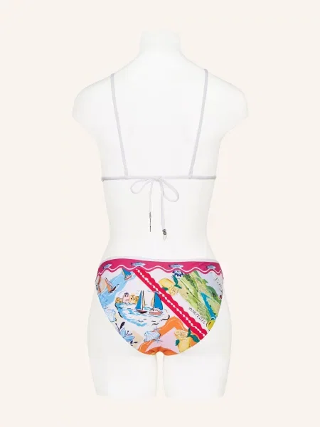 Seafolly Panty Bikinové Kalhotky Wish You Were Here tmavě modrá/ červená/ zelená červené