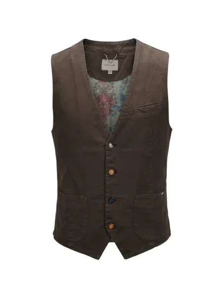 Prsluk Gianni Lupo smeđa