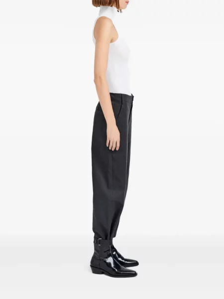 Pantaloni Proenza Schouler White Label alb