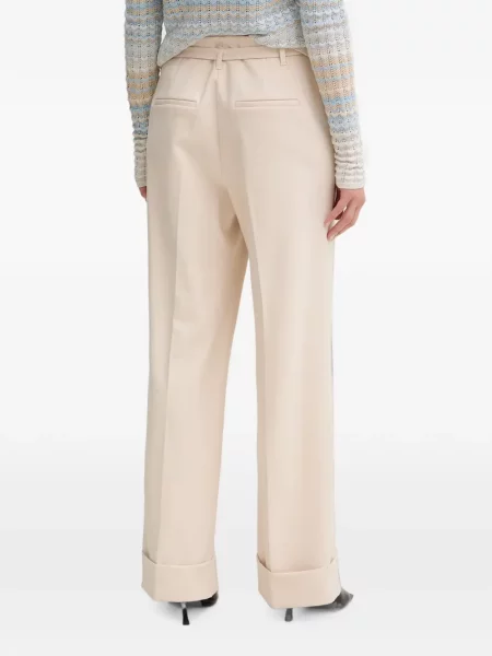 Cu centură pantaloni Guess roz
