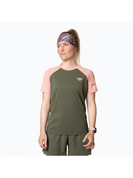 Дамска тениска за бягане DYNAFIT Alpine Pro thyme зелено