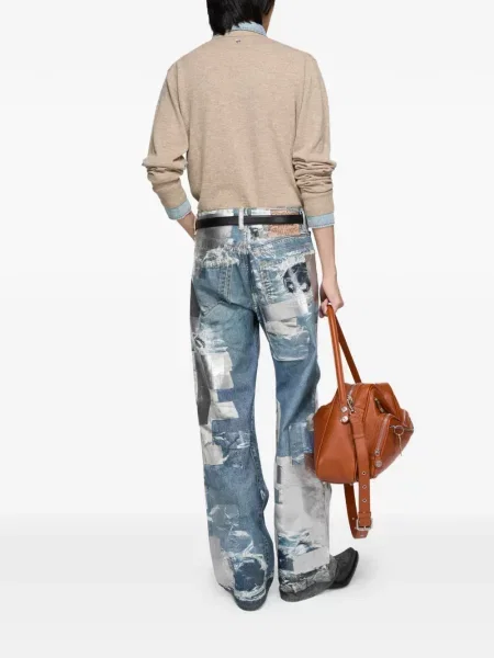Pantaloni Acne Studios albastru
