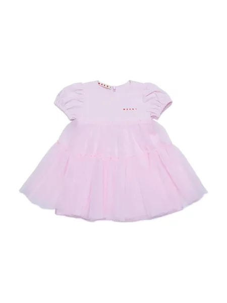 Marni Detské šaty DRESS ružová