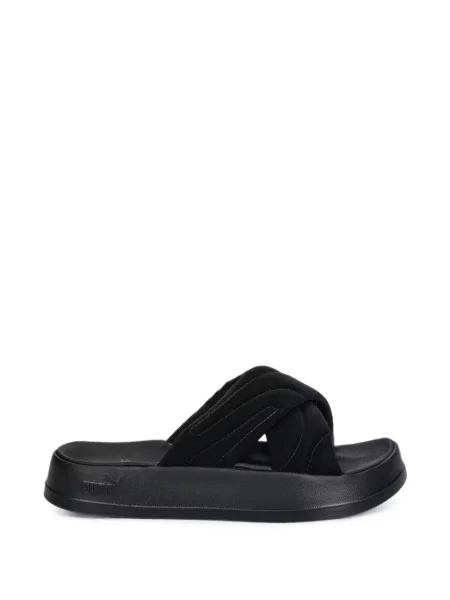 Papuci Puma cu platformă negru