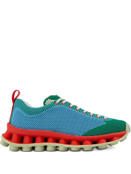 Sneakerși Camper cu șireturi din dantelă albastru