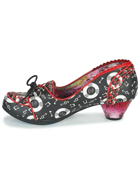 Lodičky Irregular Choice čierna