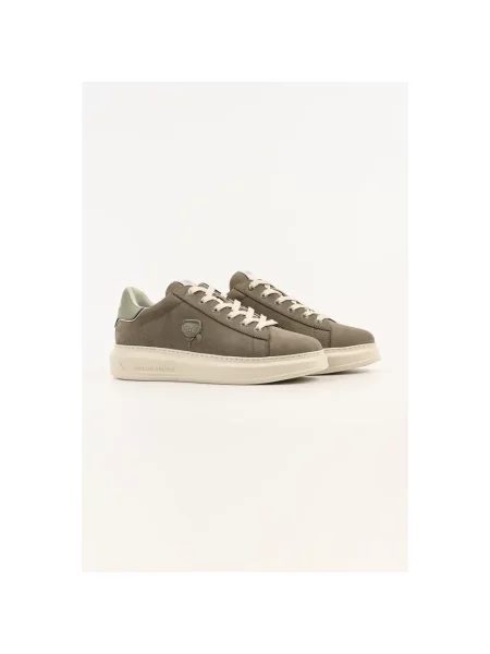Karl Lagerfeld Kapri Nft sneakersy nubukowe zielone