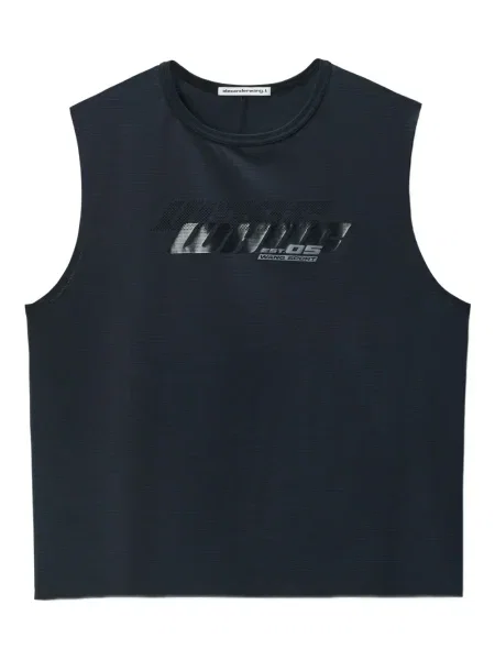 Елек Alexander Wang с принт черно