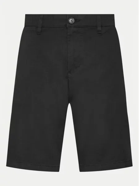 S.Oliver Šortky z materiálu černá