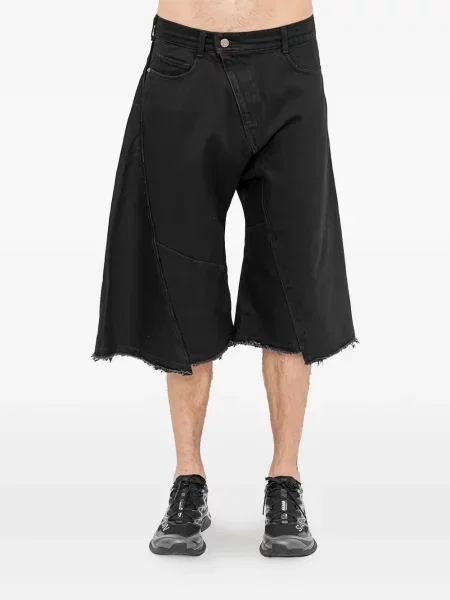 Pantaloni scurți din denim Songzio negru