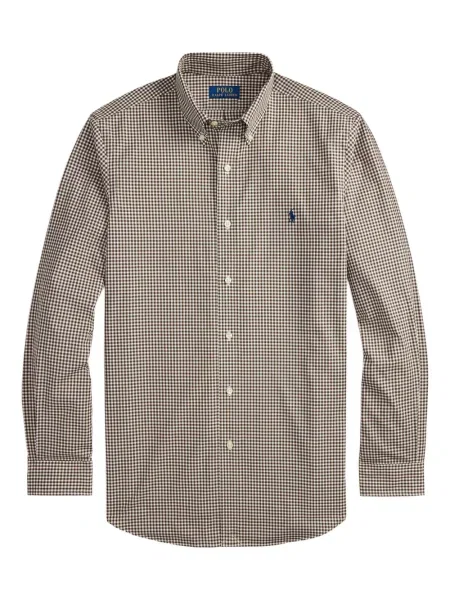 Μικρός κασκέτο Polo Ralph Lauren με χαμηλή μέση υφαίνω διαγωνίως πράσινο