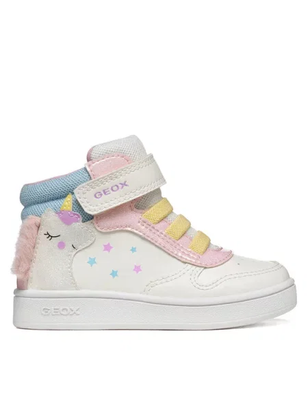 Geox Sneakersy B Eclyper Girl M biały
