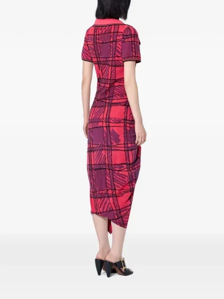 Lung rochie midi Vivienne Westwood roșu
