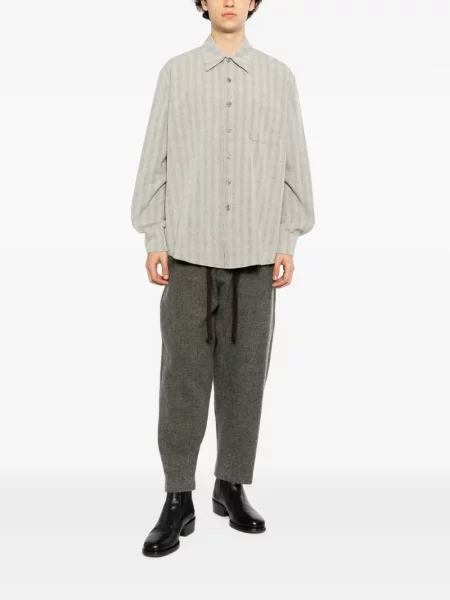 Pantaloni Uma Wang cu cordon gri