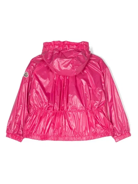 Kurtka dziecięca Moncler Enfant różowa