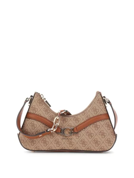 Guess Ročna torba rjava