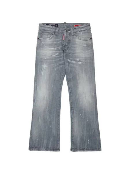 Jeansy dziecięce Dsquared2 szare