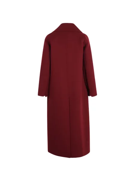 Lung palton 's Max Mara roșu