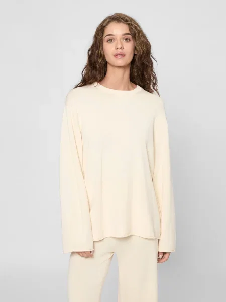 Кофти та светри PRPY віскоза/нейлон білий