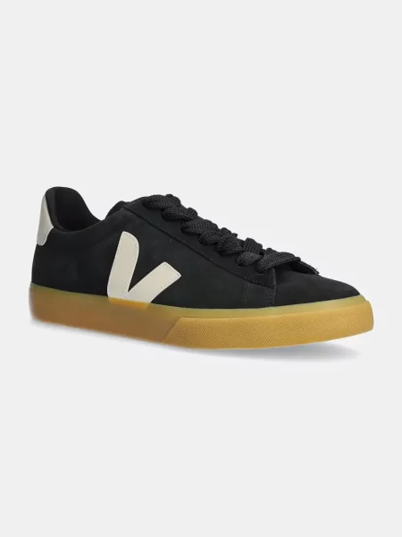 Férfi cipő VEJA Campo Bold Suede black/stone. Méret: 40 EU fekete