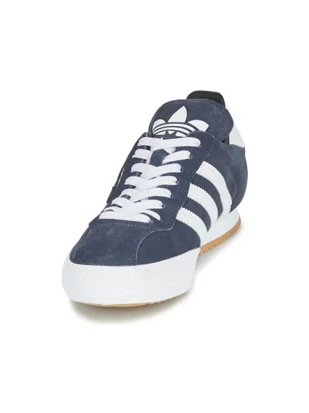 Pantofi Adidas din piele de căprioară albastru