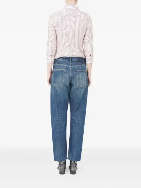 Blugi Maison Margiela cu 5 buzunare albastru