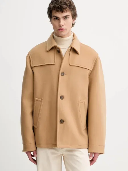 Filippa K jachetă din amestec de lână de tranziție bej