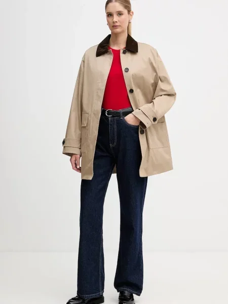 Tommy Hilfiger płaszcz beżowy