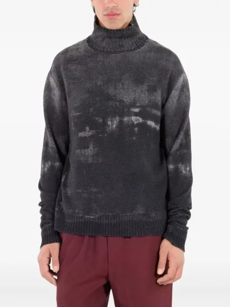 Heláncă Roberto Cavalli de lână negru