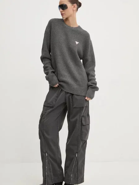 Guess Jeans Pulover | Regular Fit gri