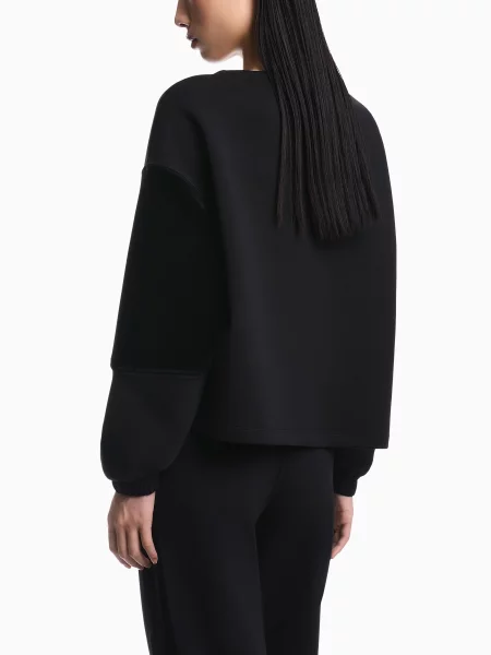 Свитшот Emporio Armani черный