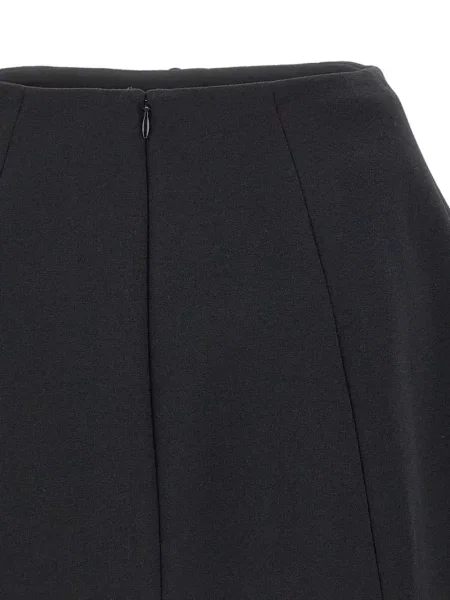 Φλοράλ μίνι φούστα Blumarine μαύρο