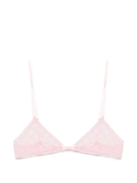 Сутиен Gucci от тюл розово