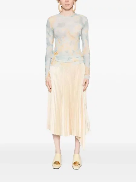 Lung tricou Erika Cavallini albastru
