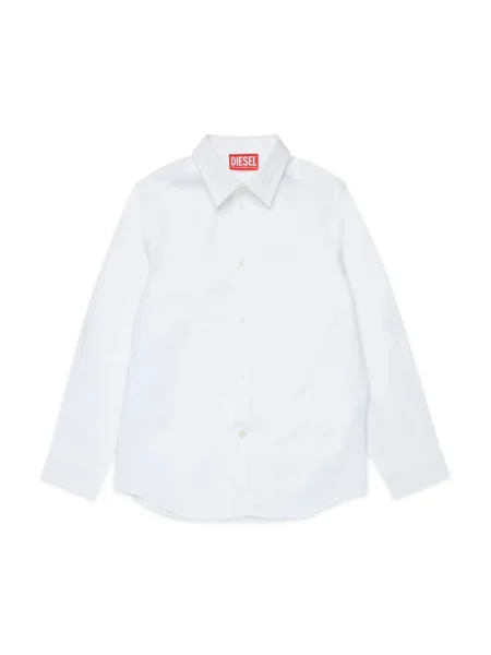 Diesel gyerek ing pamutból CSTANLEY SHIRT fehér