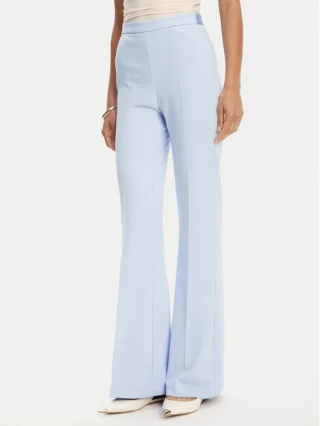 Imperial Pantaloni palazzo celest Wide Leg albastru