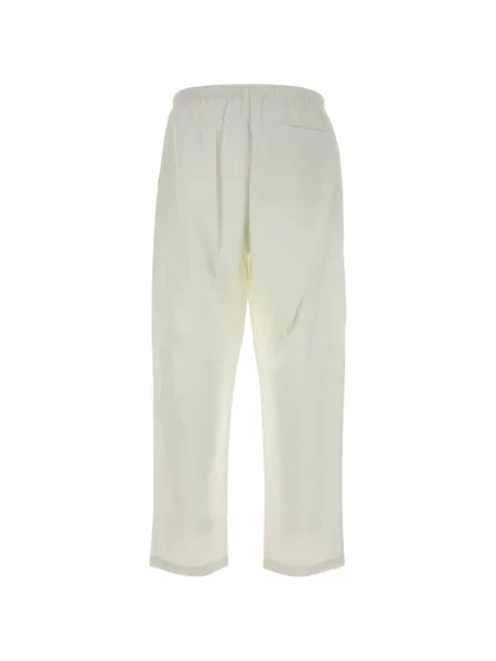 Pantaloni Prada cu autograf alb
