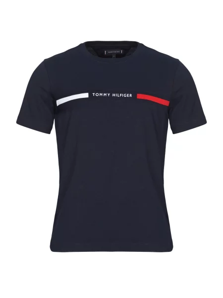 Tommy Hilfiger majica za muškarce od pamuka plava