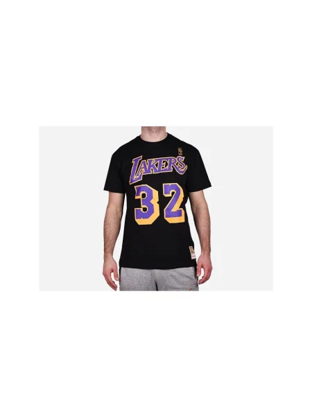 Tricou Mitchell & Ness negru