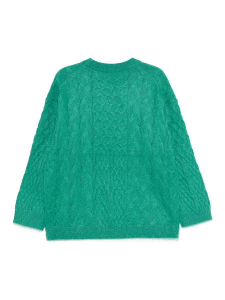 Sweter Closed z długim rękawem zielony