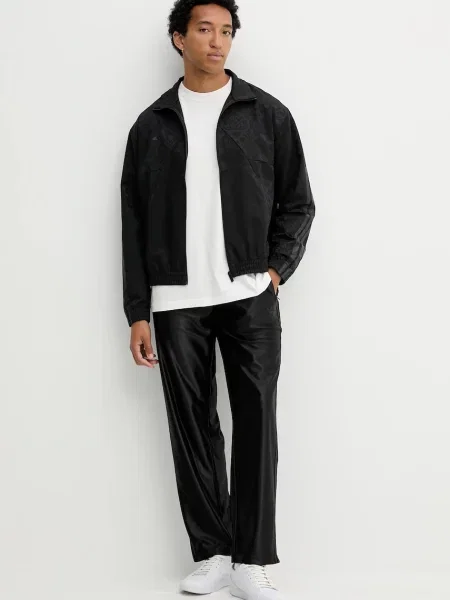 Adidas Originals spodnie dresowe Firebird gładkie czarny