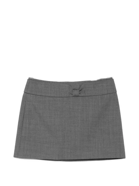 Fusta mini Shushu/tong cu funde gri