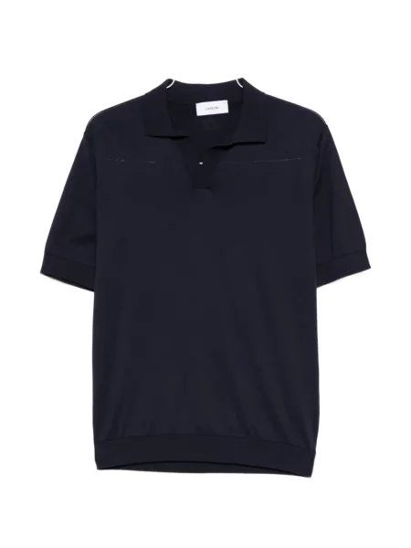 Gulerat tricou Lardini albastru