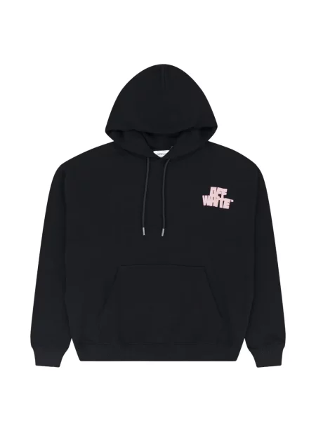 Hanorac cu glugă Off-white alb
