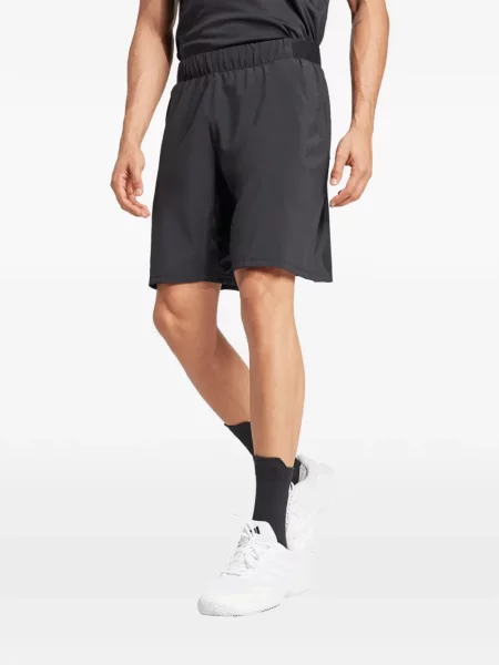 Pantaloni scurți Adidas cu autograf alergare cu imprimeu geometric albastru