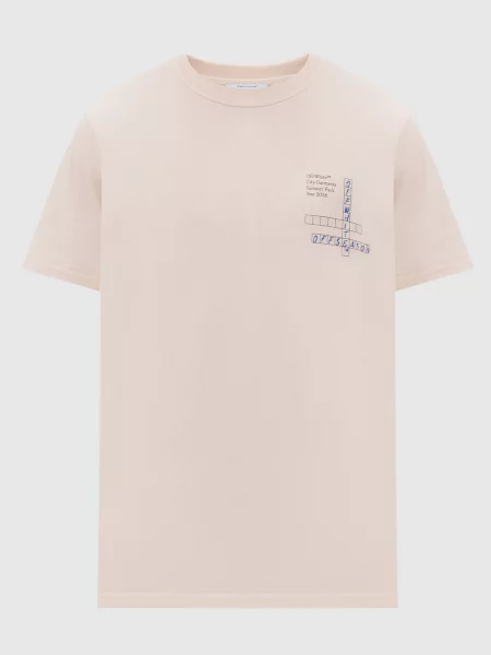 Футболка Kyiv Connect Dots Off-white бежева