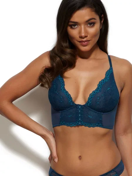 Бюстгальтер GOSSARD Superboost Lace поліамід/поліестер бірюзовий
