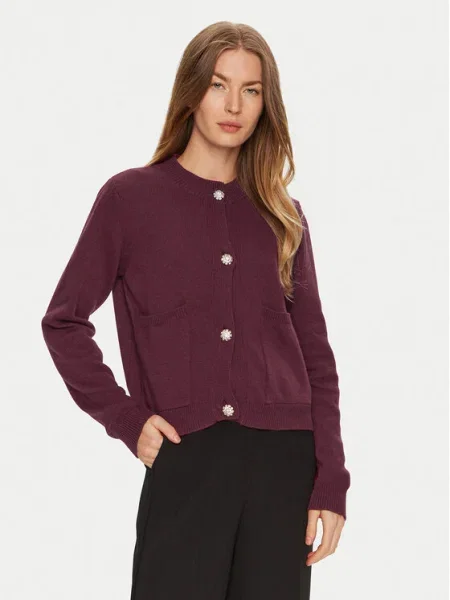 ViCOLO Cardigan Vișiniu